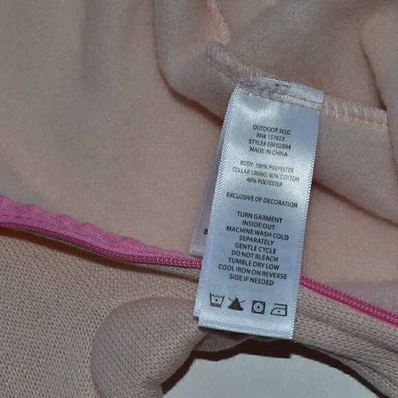 Eddie Bauer One Piece Pink Winter Baby Romper Size 6-9 M - Picture 7 of 8